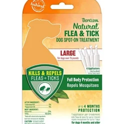 Tropiclean Flea & Tick Spot On Treatment for Large Dogs over 75lbs