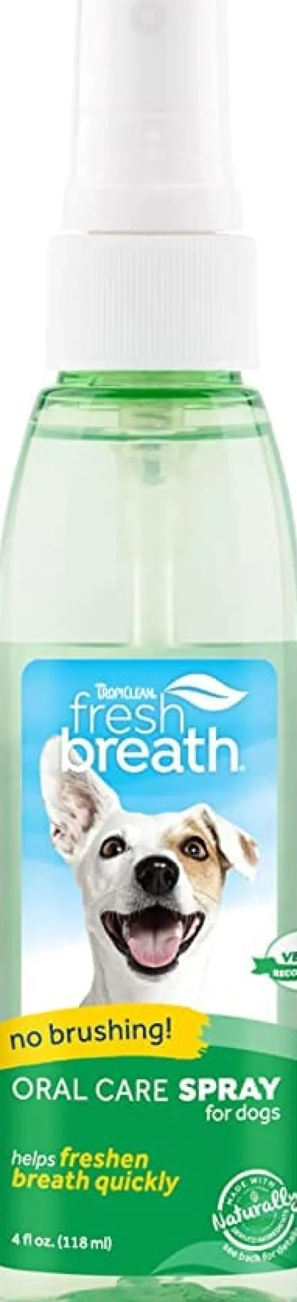 Tropiclean Fresh Breath Oral Care Spray for Pets - 4 Oz