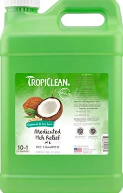 Tropiclean Oatmeal Tea Tree Cat and Dog Shampoo - 2.5 Gal