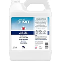 Tropiclean Oxy-Med Cat and Dog Shampoo - 1 Gal