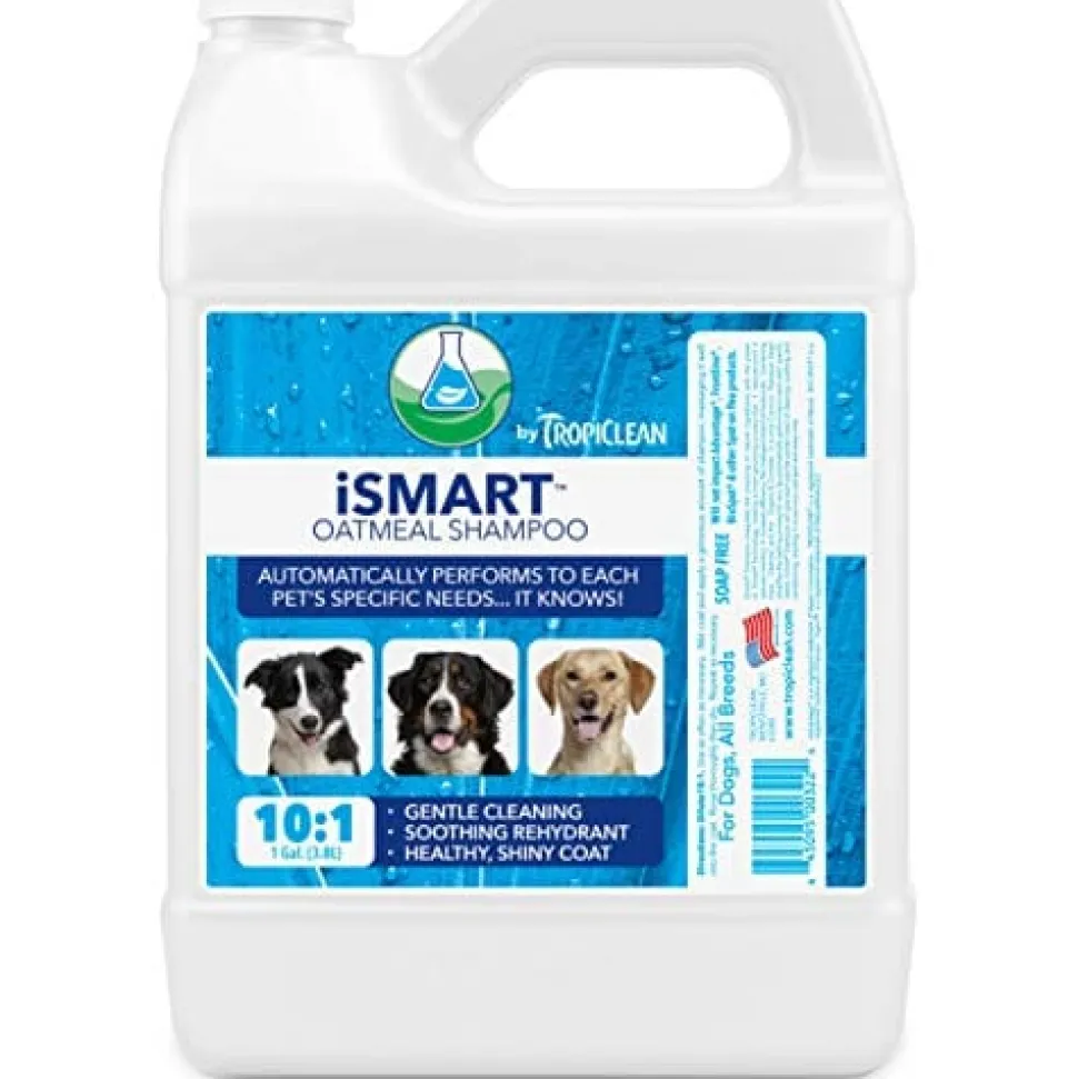 Tropiclean Oxy-Med iSmart Cat and Dog Shampoo - 1 Gal