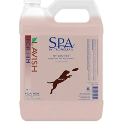 Tropiclean Spa Lavish For Him Cat and Dog Shampoo - 1 Gal
