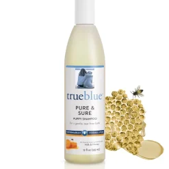 TrueBlue Puppy Shampoo - Milk and Honey - 12 oz Bottle