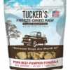 Tucker's Dog Freeze-Dried Food Pork Beef and Pumpkin - 14 Oz