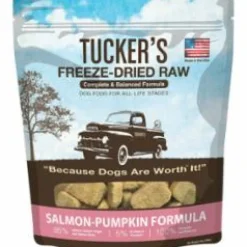 Tucker's Dog Freeze-Dried Food Salmon and Pumpkin - 12 Oz
