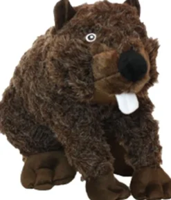 Tuffy's Mighty Nature Massive Beaver Float and Squeak Plush Dog Toy