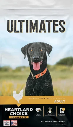 Ultimates Pro Pac Grain-Free Heartland Choice Chicken Meal Dry Dog Food - 5 Lbs