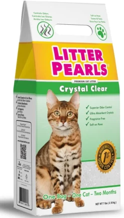 Ultra Pet Litter Pearls Crystal Clear Cat Litter
