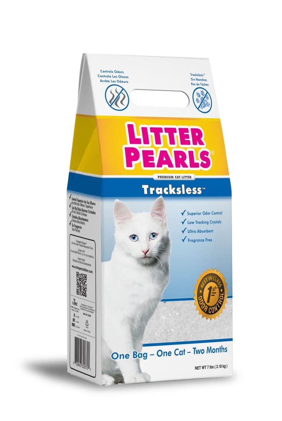 Ultra Pet Litter Pearls Trackless Cat Litter