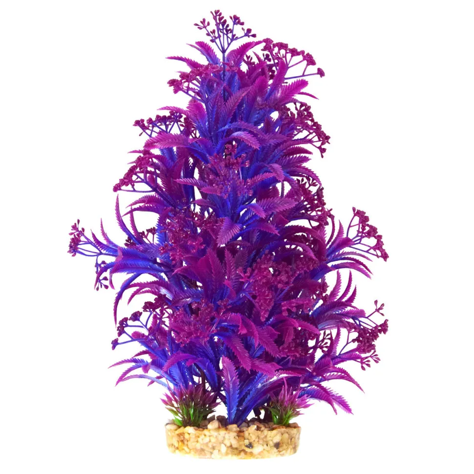 Underwater Treasures Dragon Leaf Magenta