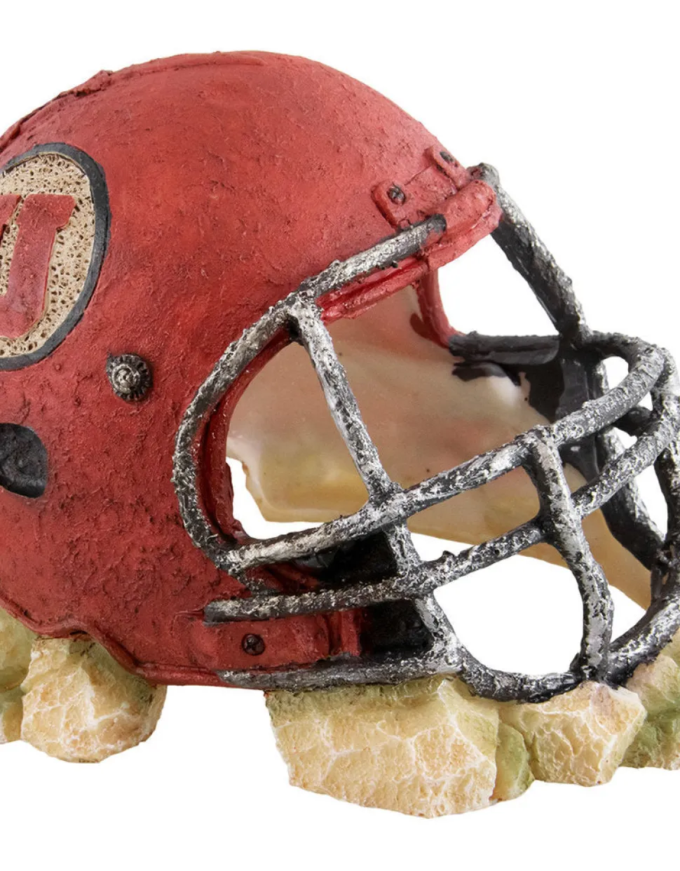Underwater Treasures Football Helmet - Red