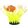 Underwater Treasures Glow Action Bubbling Clownfish in Anemone - Yellow