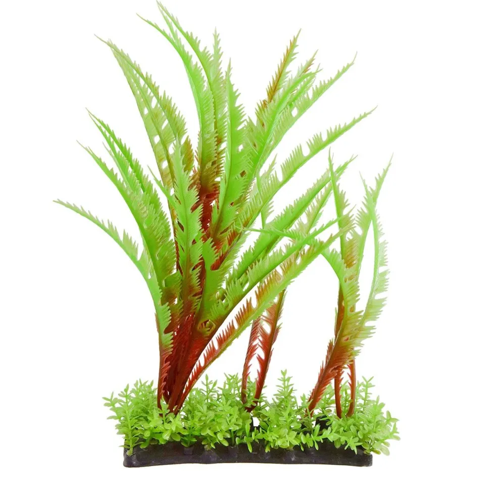 Underwater Treasures Green/Red Grass