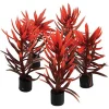 Underwater Treasures Mini Plant - Red and Brown - 3" - 5 pk