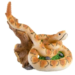 Underwater Treasures Rattlesnake On Log
