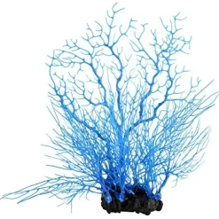 Underwater Treasures Sea Fan Coral - Deep Blue