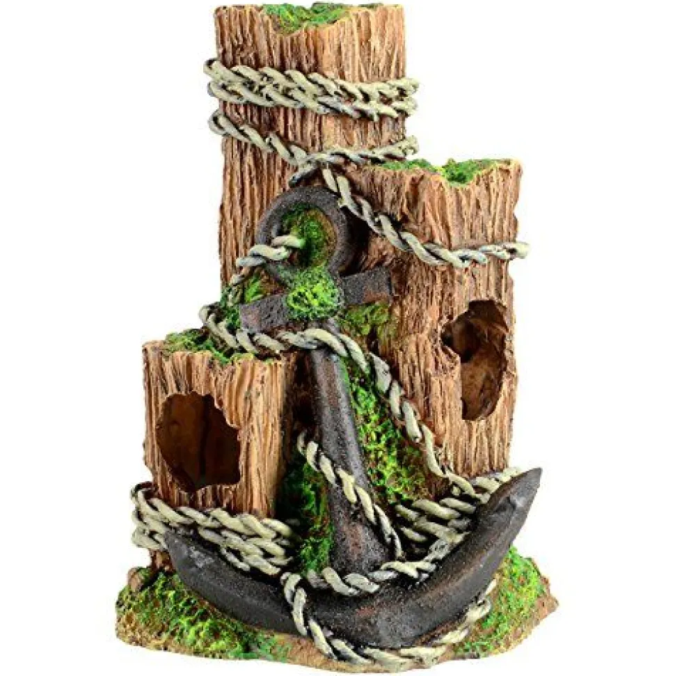 Underwater Treasures Wood with Anchor - Small