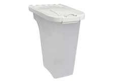 Van Ness Pet Food Dispenser with Flip Open Pet Food Storage - 4 Lbs