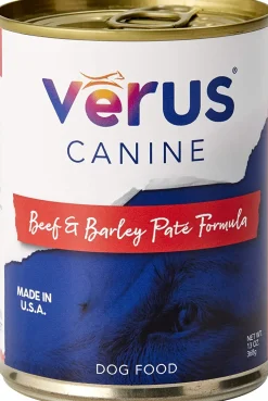 Verus Beef & Barley Canned Dog Food - 13.2 oz Cans - Case of 12