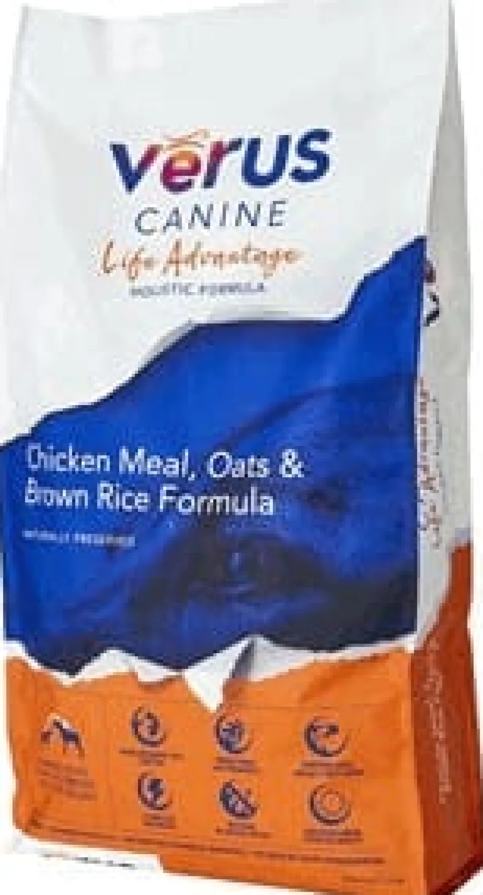 Verus Life Advantage Dry Dog Food Chicken Meal, Oats & Brown Rice Formula - 25 lb Bag