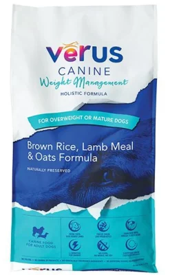 Verus Weight Management Dry Dog Food - 4 lb Bag