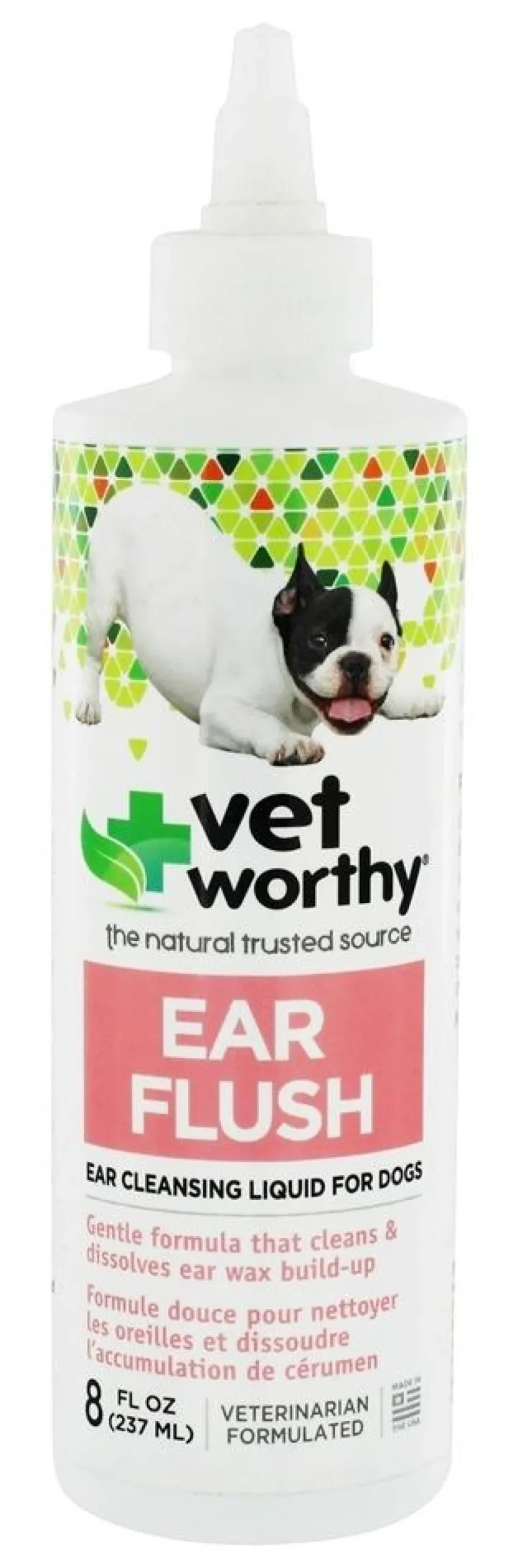 Vet Worthy First Aid Ear Flush for Dogs - 8 oz Bottle