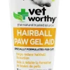 Vet Worthy First Aid Hairball Paw Gel Aid Salmon Flavor Cat Healthcare - 3 oz Gel Tube
