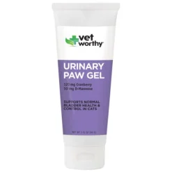 Vet Worthy First Aid Urinary Paw Gel Aid Cat Healthcare - 3 oz Gel Tube
