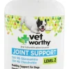Vet Worthy Joint Support Level 2 Chewable Dog Supplements - 60 ct Capsule Bottle