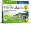Vetality Firstect Plus Flea and Tick for Dogs - 23 - 44 Lbs - 3 Pack