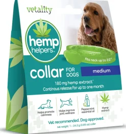 Vetality Hemp Helpers Collar for Dogs - Medium - 1 Count