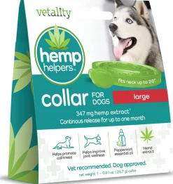 Vetality Hemp Helpers Collar for Dogs - Large - 1 Count