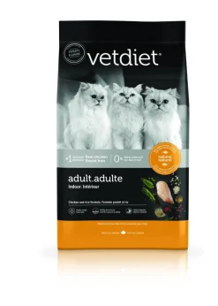 Vetdiet Chicken & Rice Formula Adult Indoor Dry Cat Food