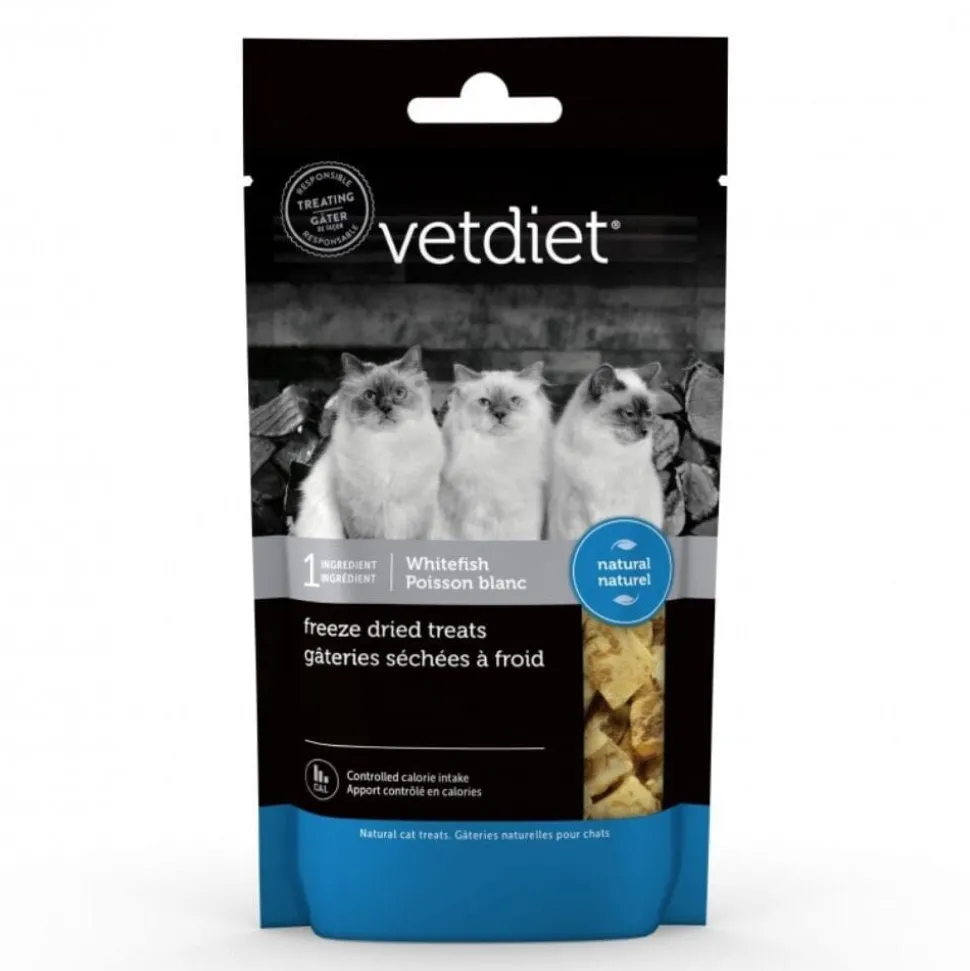 Vetdiet Freeze Dry Whitefish Cat Treats