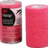 Vetrap Bandaging Tape - Red - 4 In X 5 Yd - 18 Pack