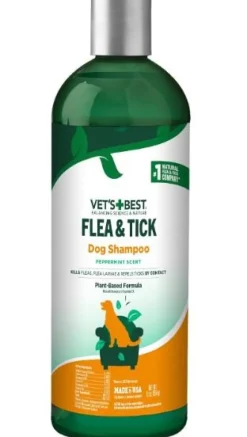 Vet's Best Advanced Strength Flea and Tick Dog Shampoo - 12 Oz