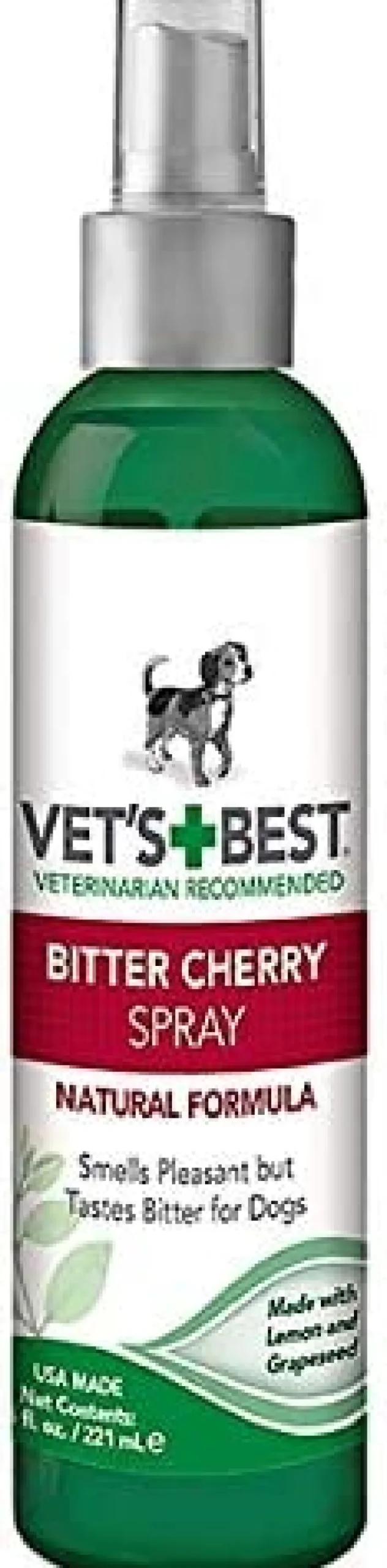 Vet's Best Bitter Cherry Spray for Dogs & Cats Training Aid - 7.5 oz