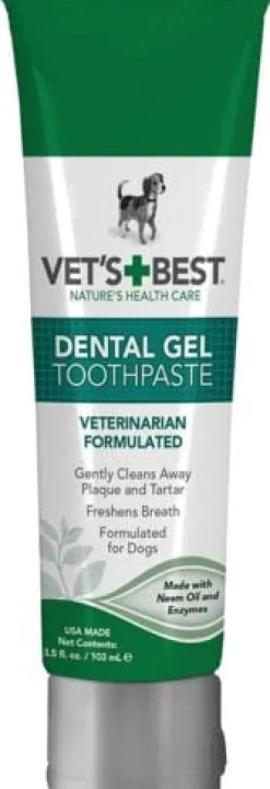 Vet's Best Dental Care Tooth Gel Dog Toothpaste - 3.5 oz