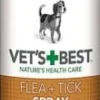 Vet's Best Natural Dog Flea and Tick Spray - 8 oz