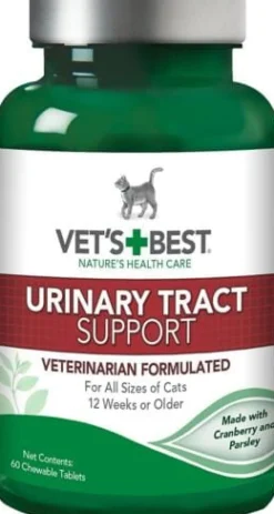 Vet's Best No FUS Feline Urinary Support Cat Supplements - 60 Tablets