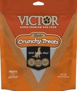 Victor Crunchy Dog Treats with Turkey - 28 oz