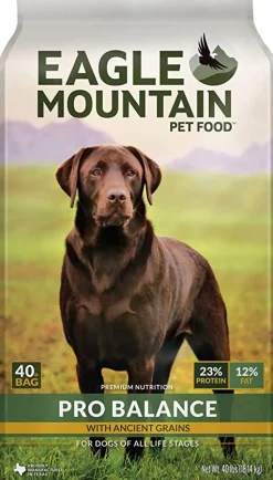 Victor Eagle Mountain Pro Balance Dry Dog Food - 40 lb Bag