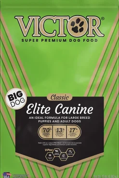 Victor Elite Canine Dry Dog Food - 15 lb Bag