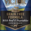 Victor Grain Free Beef & Vegetable in Gravy Canned Dog Food - 13.2 oz - Case of 12