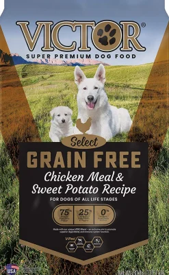 Victor Grain Free Formula Chicken Meal & Sweet Potato Dry Dog Food - 30 lb Bag