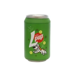 VIP Pet Products Silly Squeakers Lucky Pup Soda Can Squeak and Chew Dog Toy