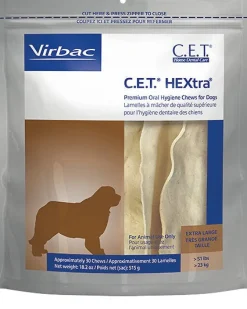 Virbac C.E.T. HEXtra Premium Oral Hygiene Chews