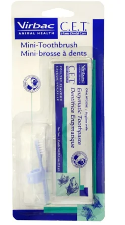 Virbac C.E.T. Mini Pet Toothbrush for Cats and Dogs