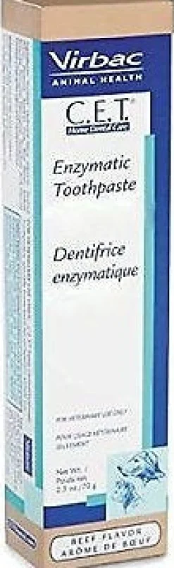 Virbac C.E.T. Toothpaste Beef Flavor for Dogs and Cats