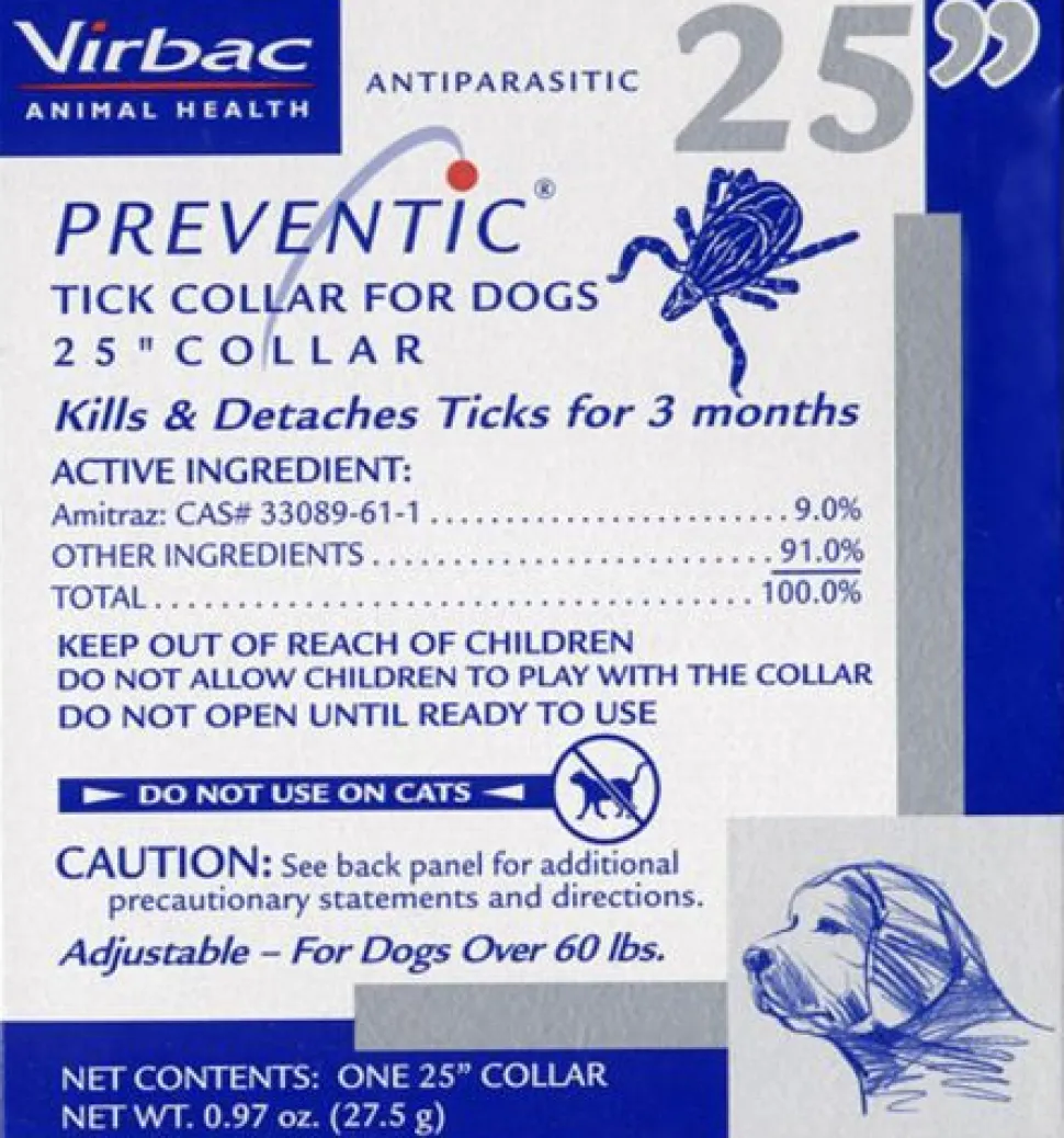 Virbac Preventic Tick Collar for Dogs